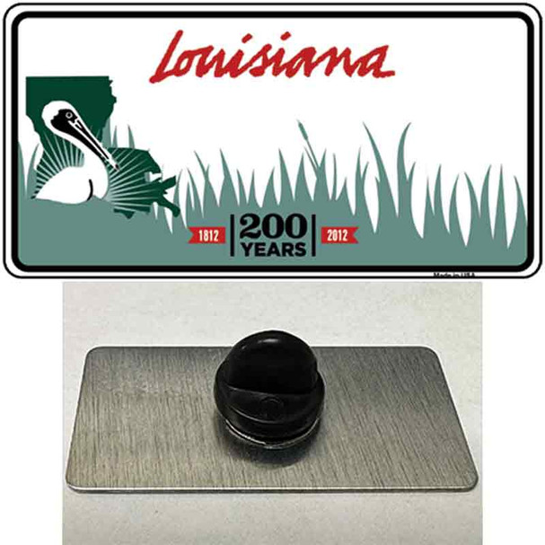 Louisiana 200 Years Blank Wholesale Novelty Metal Hat Pin