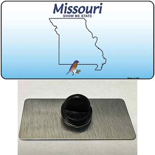 Missouri Show Me Blank Wholesale Novelty Metal Hat Pin