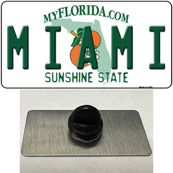 Miami Florida Wholesale Novelty Metal Hat Pin
