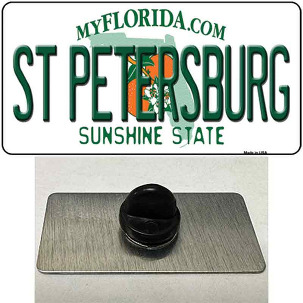 St Petersburg Florida Wholesale Novelty Metal Hat Pin