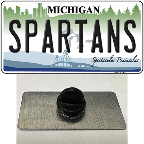 Spartans Michigan Wholesale Novelty Metal Hat Pin