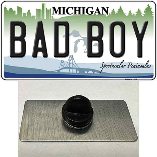Bad Boy Michigan Wholesale Novelty Metal Hat Pin