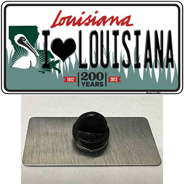 I Love Louisiana Wholesale Novelty Metal Hat Pin