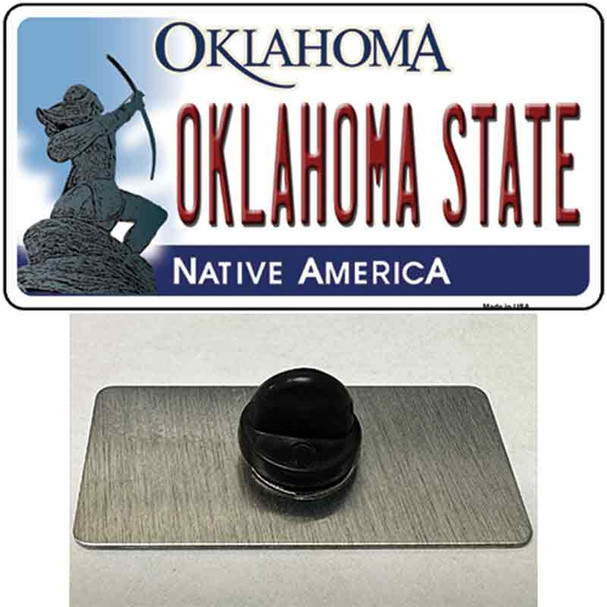 Oklahoma State Wholesale Novelty Metal Hat Pin