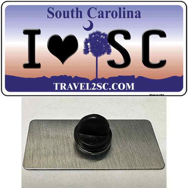 I Love South Carolina Wholesale Novelty Metal Hat Pin