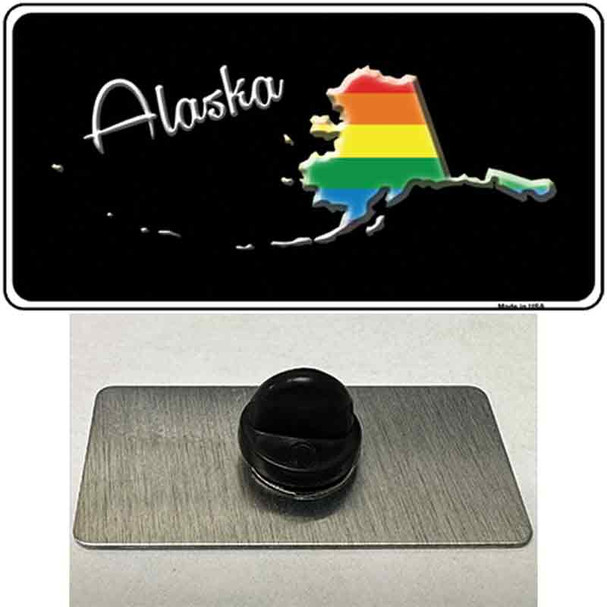Alaska Rainbow Wholesale Novelty Metal Hat Pin