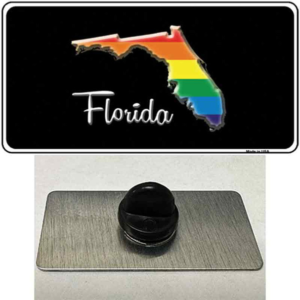 Florida Rainbow Wholesale Novelty Metal Hat Pin