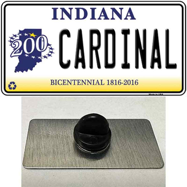 Cardinal Indiana Wholesale Novelty Metal Hat Pin