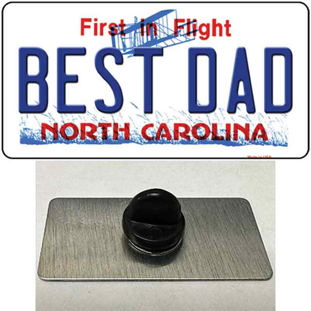 Best Dad North Carolina Wholesale Novelty Metal Hat Pin