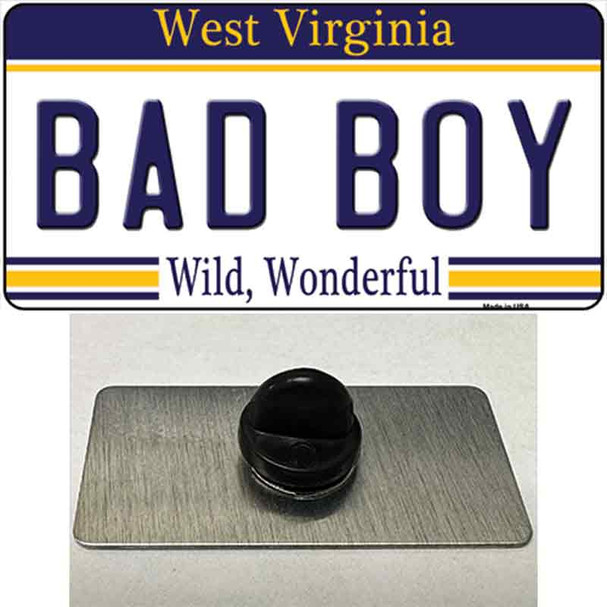 Bad Boy West Virginia Wholesale Novelty Metal Hat Pin