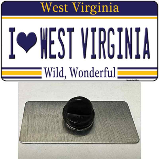 I Love West Virginia Wholesale Novelty Metal Hat Pin