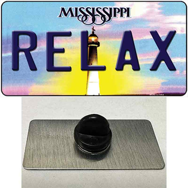 Relax Mississippi Wholesale Novelty Metal Hat Pin
