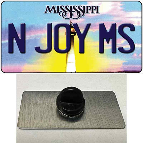 N Joy Mississippi Wholesale Novelty Metal Hat Pin