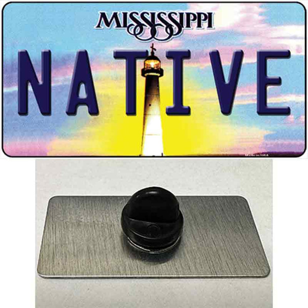 Native Mississippi Wholesale Novelty Metal Hat Pin