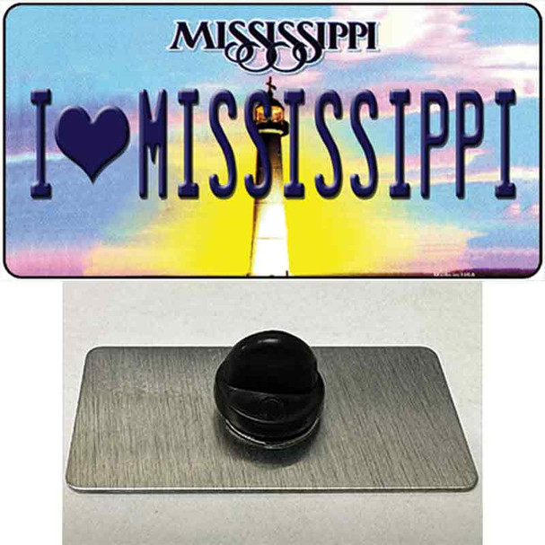 I Love Mississippi Wholesale Novelty Metal Hat Pin