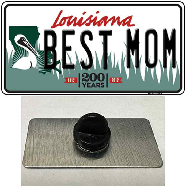 Best Mom Louisiana Wholesale Novelty Metal Hat Pin