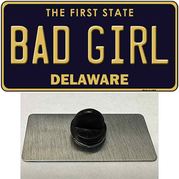 Bad Girl Delaware Wholesale Novelty Metal Hat Pin