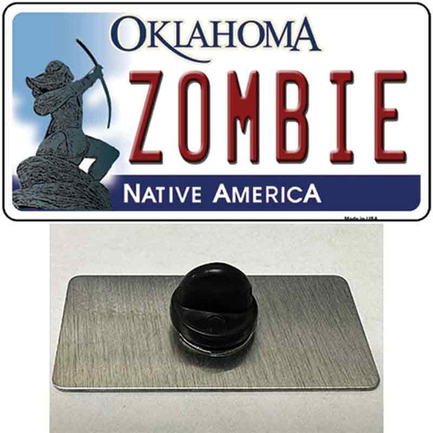 Zombie Oklahoma Wholesale Novelty Metal Hat Pin