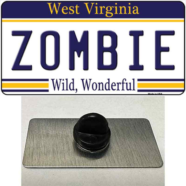 Zombie West Virginia Wholesale Novelty Metal Hat Pin