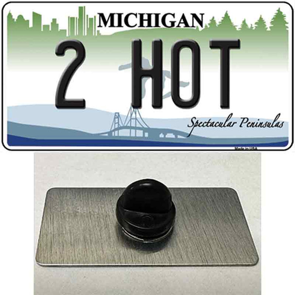 2 Hot Michigan Wholesale Novelty Metal Hat Pin