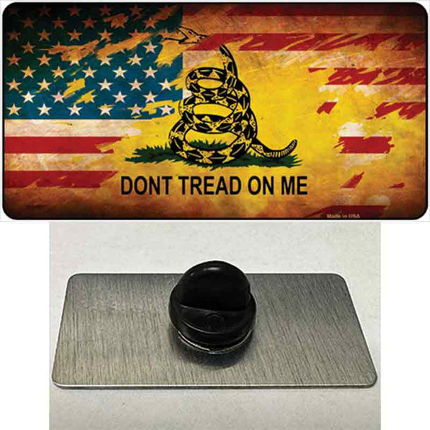 Dont Tread On Me US Flag Wholesale Novelty Metal Hat Pin