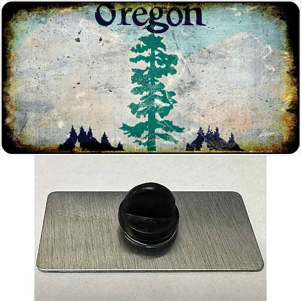 Oregon Rusty Blank Wholesale Novelty Metal Hat Pin