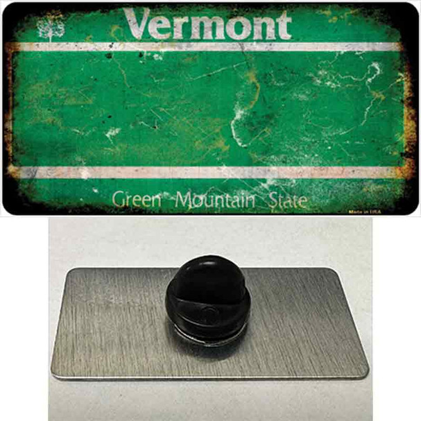 Vermont Rusty Blank Wholesale Novelty Metal Hat Pin