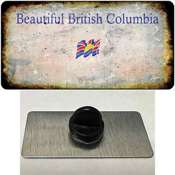 British Columbia Rusty Blank Wholesale Novelty Metal Hat Pin