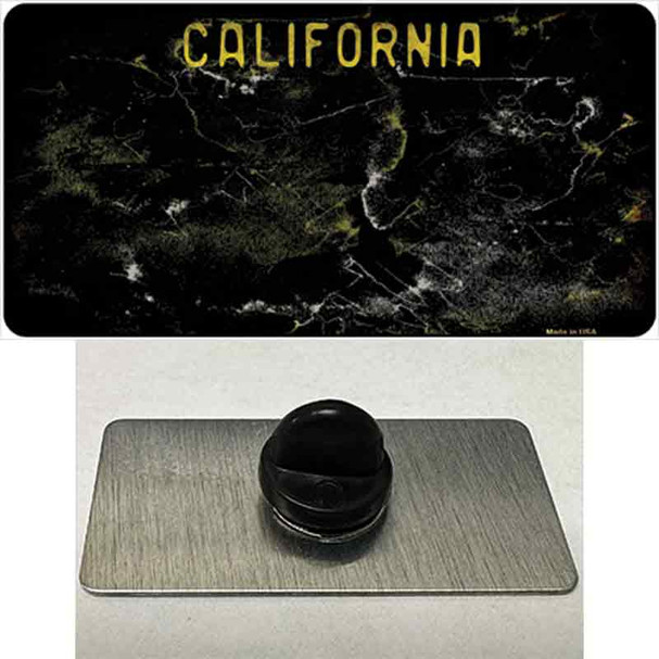 California Black Rusty Blank Wholesale Novelty Metal Hat Pin