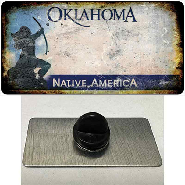 Oklahoma Arrow Rusty Blank Wholesale Novelty Metal Hat Pin