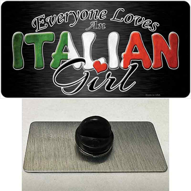 Everyone Loves An Italian Girl Wholesale Novelty Metal Hat Pin