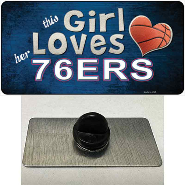 This Girl Loves Her 76ers Wholesale Novelty Metal Hat Pin