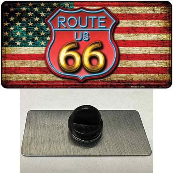American Route 66 Neon Wholesale Novelty Metal Hat Pin