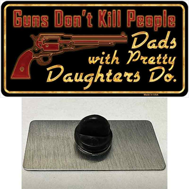 Guns Dont Kill People Wholesale Novelty Metal Hat Pin