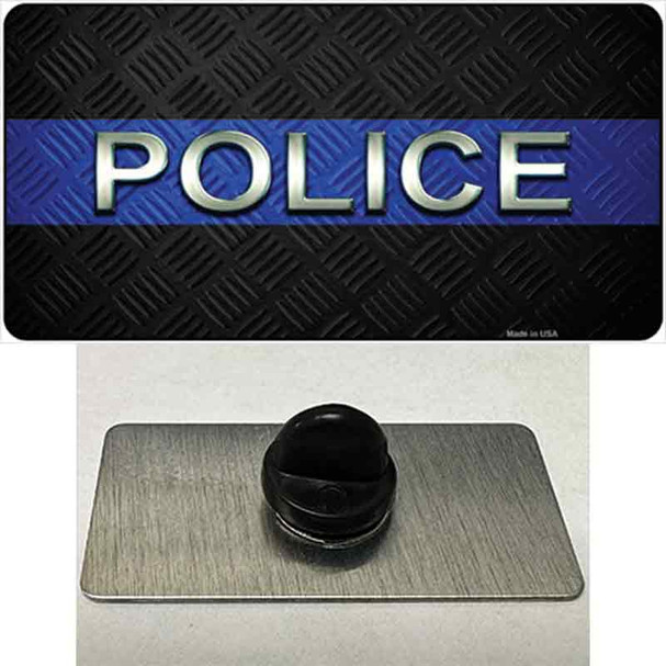 Police Thin Blue Line Wholesale Novelty Metal Hat Pin