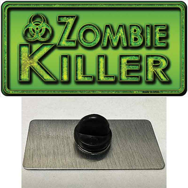 Zombie Killer Wholesale Novelty Metal Hat Pin