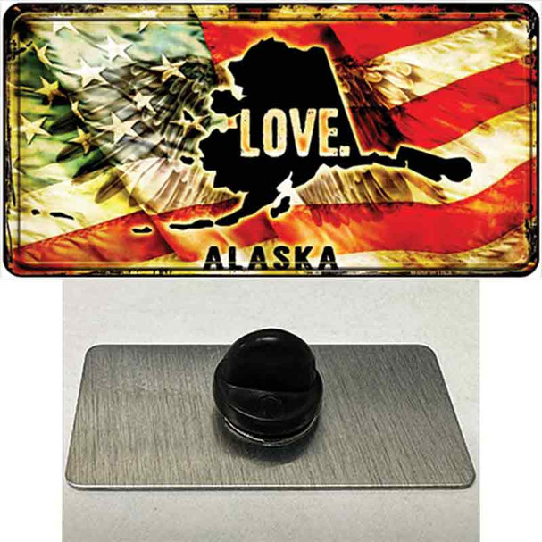 Alaska Love Wholesale Novelty Metal Hat Pin