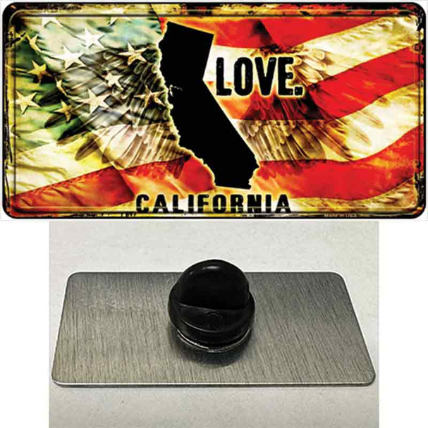 California Love Wholesale Novelty Metal Hat Pin
