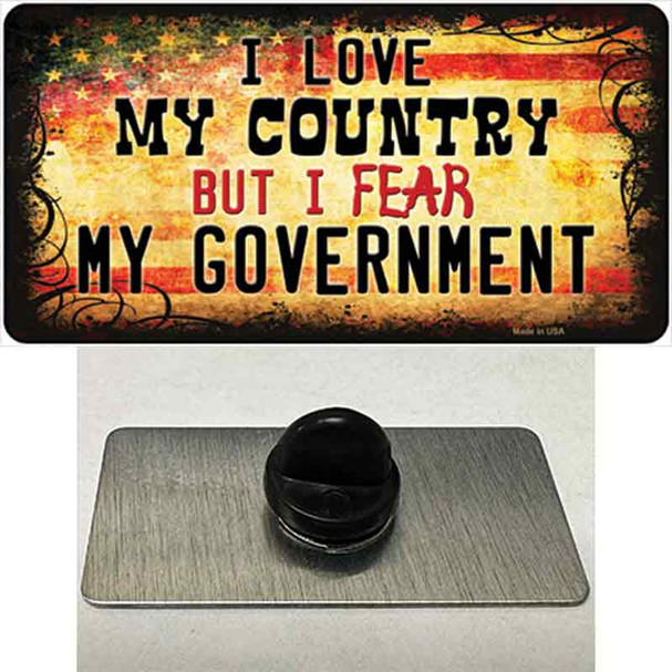 I Love My Country Wholesale Novelty Metal Hat Pin