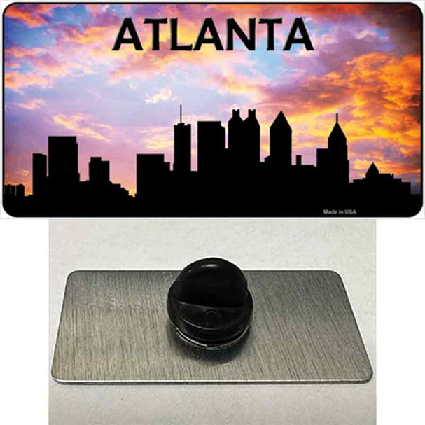 Atlanta Silhouette Wholesale Novelty Metal Hat Pin
