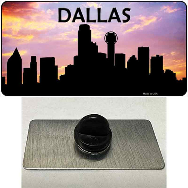 Dallas Silhouette Wholesale Novelty Metal Hat Pin
