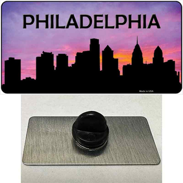 Philadelphia Silhouette Wholesale Novelty Metal Hat Pin