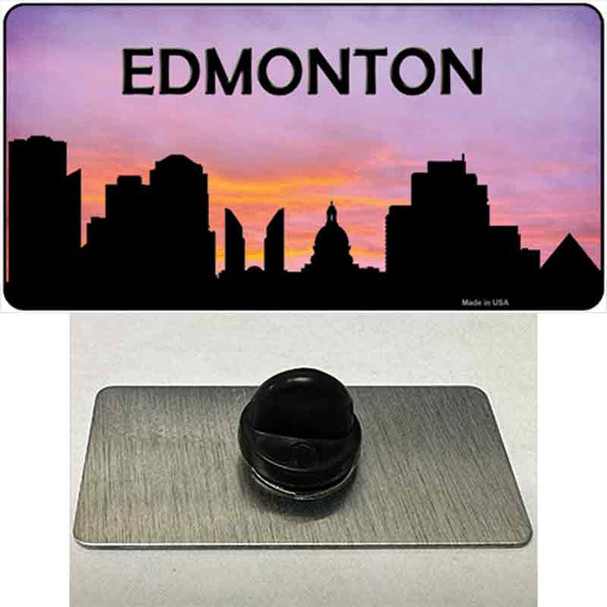 Edmonton Silhouette Wholesale Novelty Metal Hat Pin