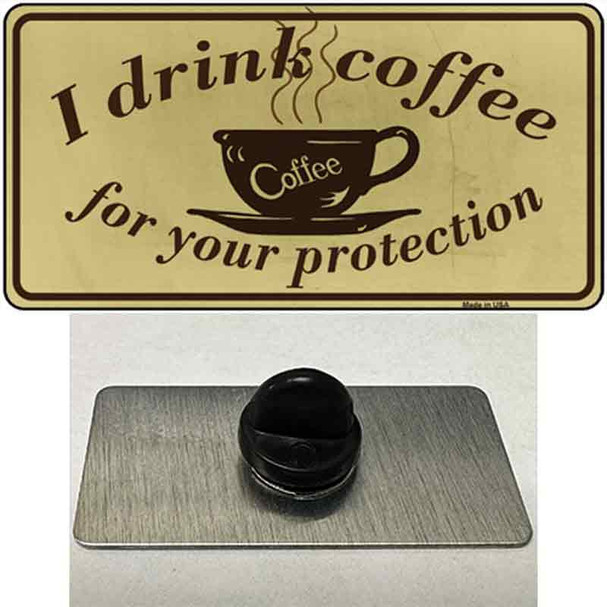 I Drink Coffee Wholesale Novelty Metal Hat Pin