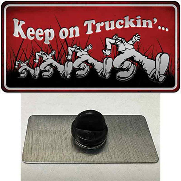 Keep On Trucking Wholesale Novelty Metal Hat Pin