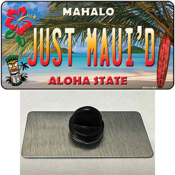 Just Mauid Tiki Hawaii Wholesale Novelty Metal Hat Pin