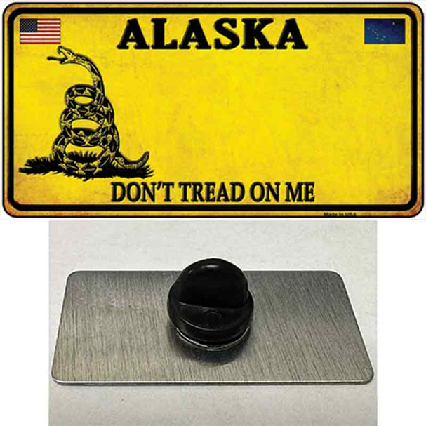 Alaska Dont Tread On Me Wholesale Novelty Metal Hat Pin