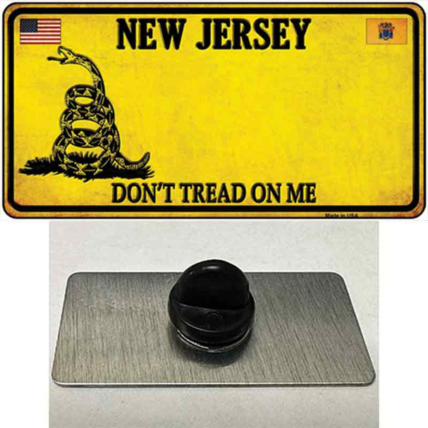 New Jersey Dont Tread On Me Wholesale Novelty Metal Hat Pin