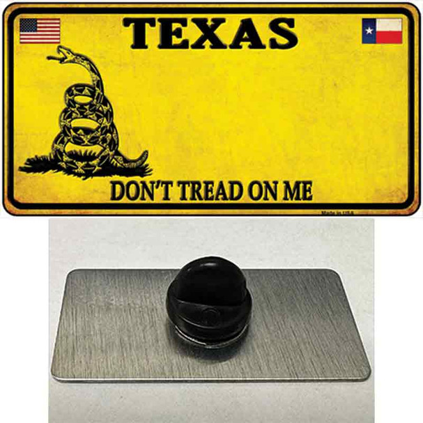 Texas Dont Tread On Me Wholesale Novelty Metal Hat Pin