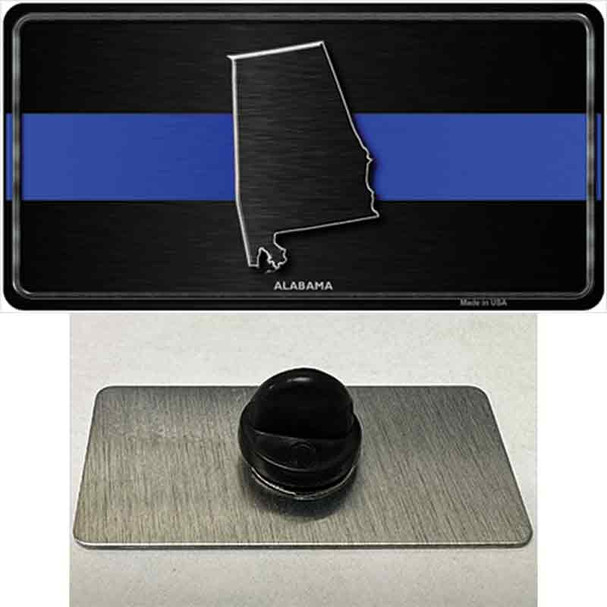 Alabama Thin Blue Line Wholesale Novelty Metal Hat Pin